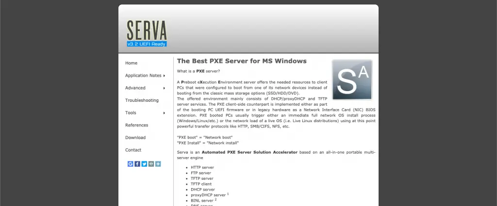 serva-web-server