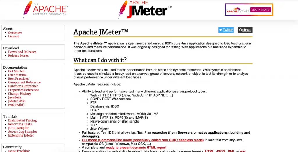 apache jmeter load testing