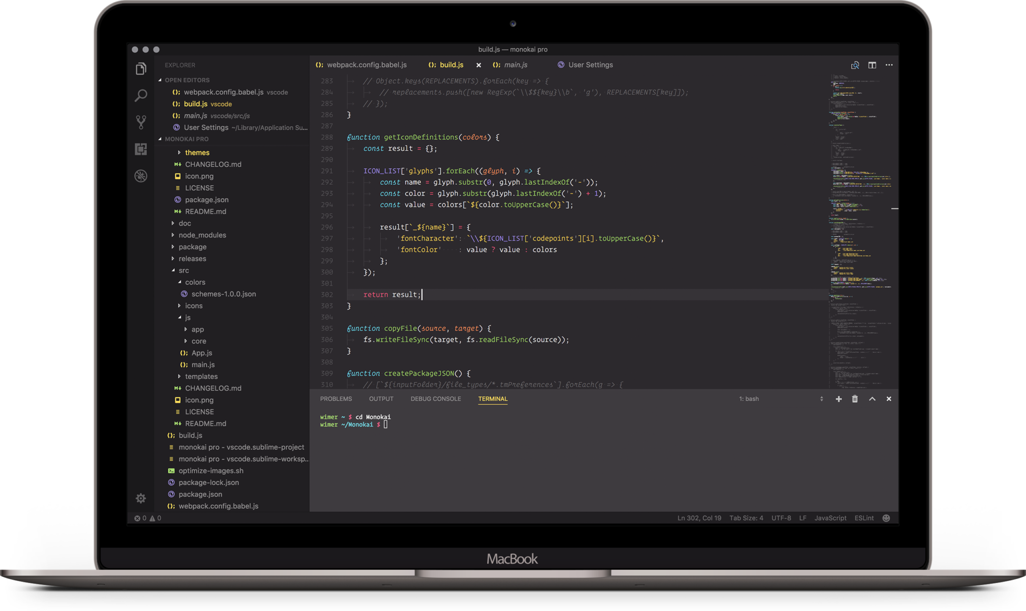 edit visual studio code theme