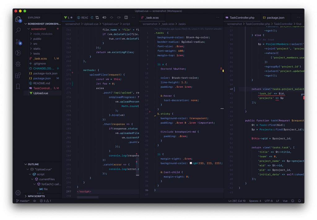 visual studio code themes