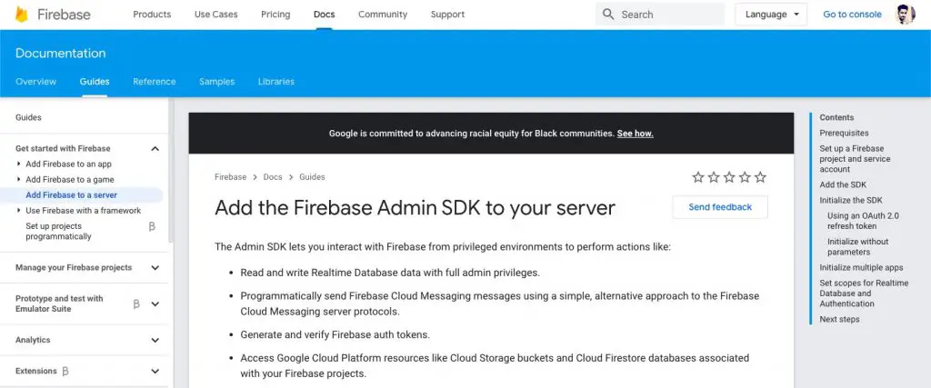 firebase-sdk-open-source