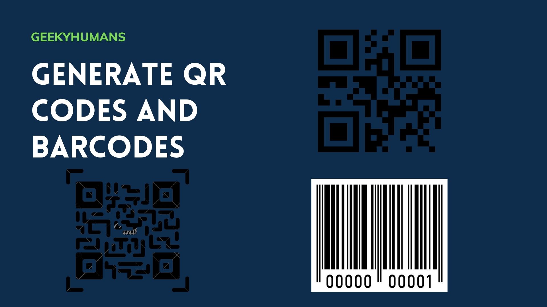broken Trampling telescope Generating QR Codes and Barcodes in Python - Geeky Humans