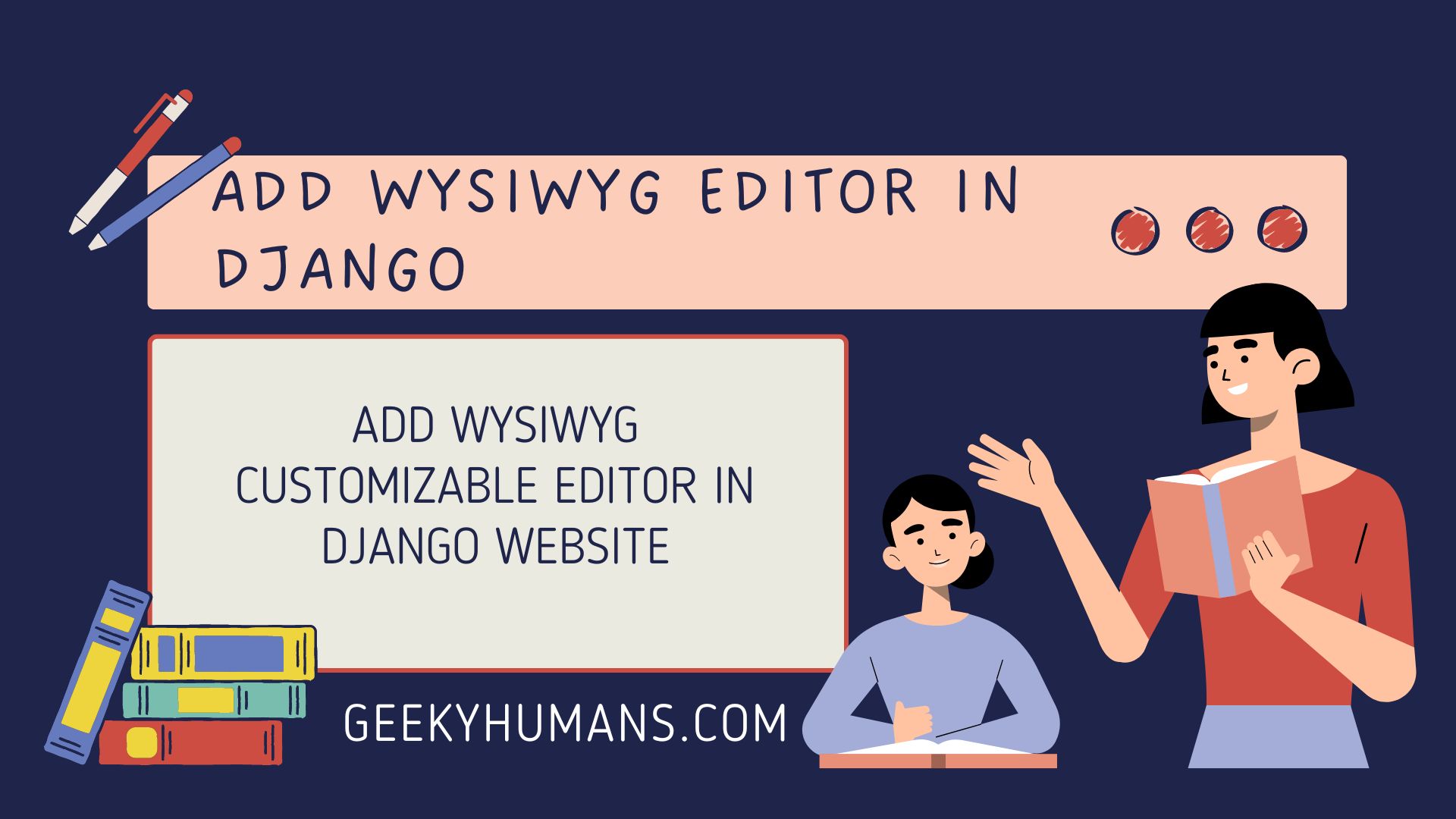 Add-WYSIWYG-editor-in-Django