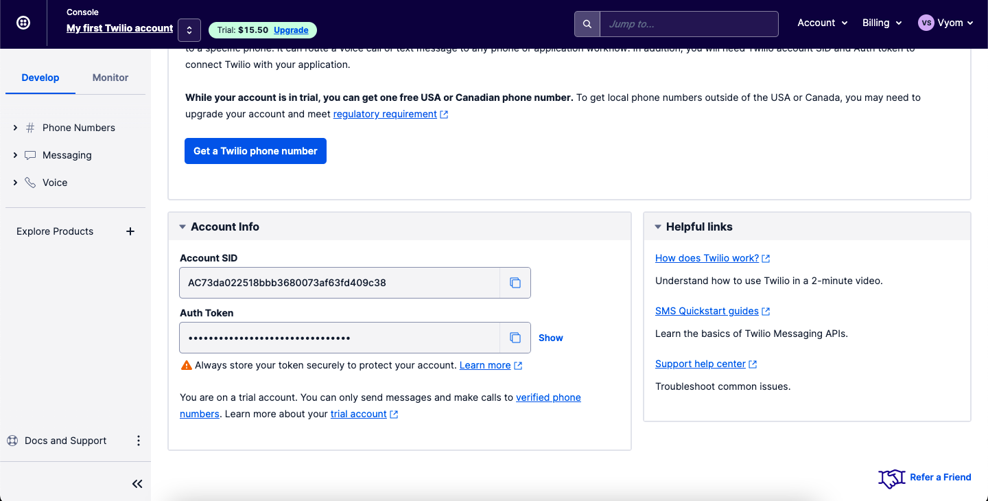 twilio send sms to multiple numbers